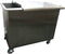 GSW Stainless Steel Commercial Flour Container with Two Sliding Cover Storage Bins ETL Certified (18"x29"x24")