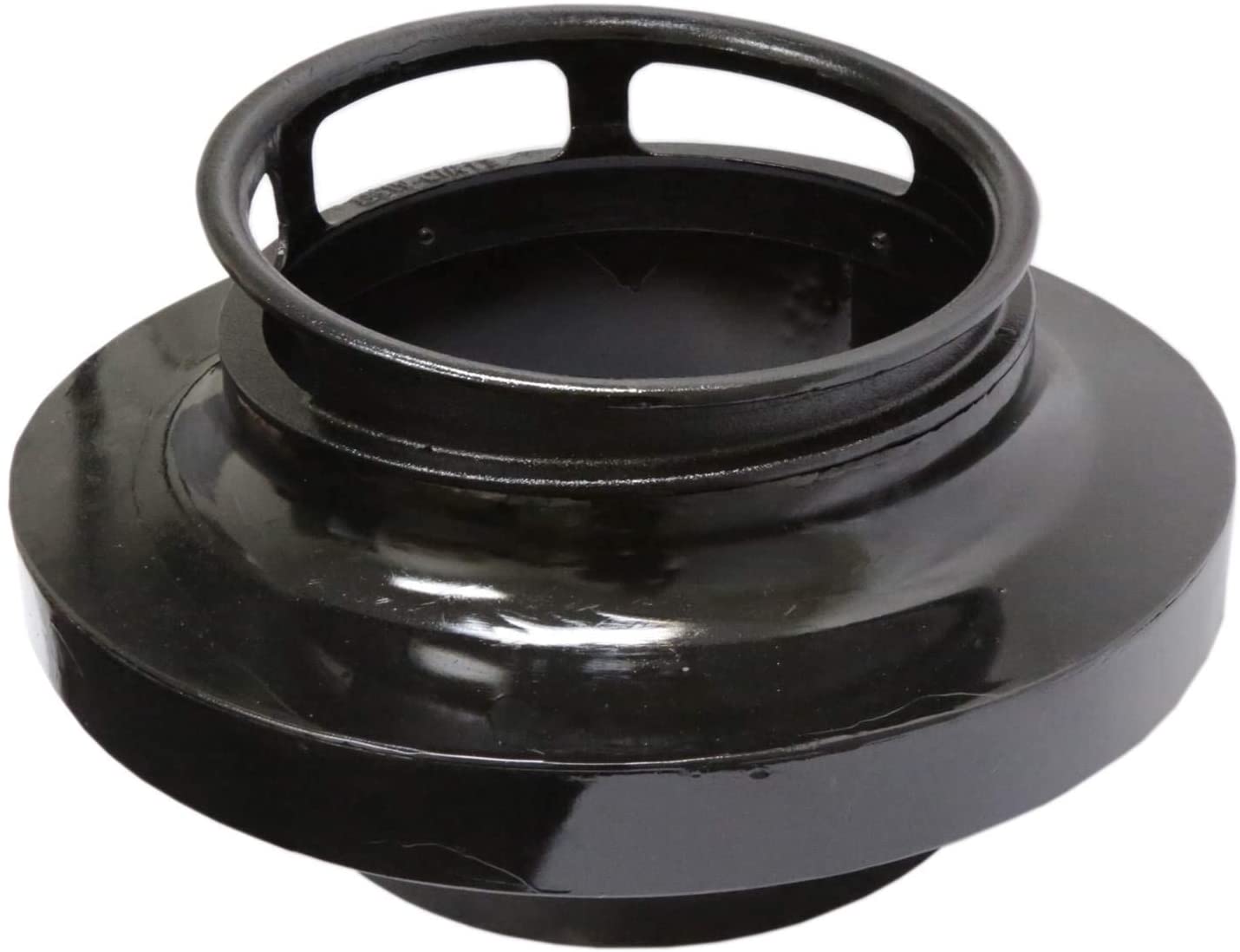 Leyso Chinese Wok Range Custom Made Adapter/Reducer with 13-Inch Cast Iron Rim - Convert The Large Wok Well to Smaller Size (16" to 13")