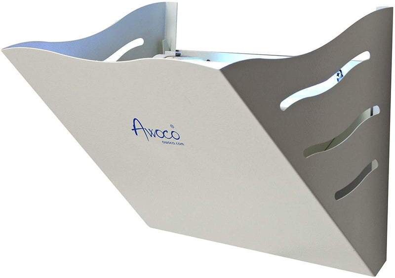 Awoco FT-1M18 18 W Metal Wall Mount Sticky Fly Trap Lamp for Capturing Flies, Mosquitoes, Moths and Flying Insects (Fly Trap + 6 Glue Boards)