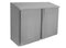 GSW Stainless Steel Slope Top Wall Cabinet w/Double Hinged Doors 15" x 72" x 35"
