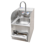 GSW Splash Guard Hand Sink with Towel and Soap Dispenser