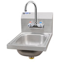 GSW HS-1217W Compact Wall Mount Hand Sink with Lead Free Faucet & Strainer, ETL Certified
