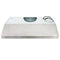 Awoco RH-SP06-R30 Super Quiet Split 5" High Stainless Steel Under Cabinet 4 Speeds 800CFM Range Hood with 2 LED Lights, Rectangular Top Vent - 30" Hood + Blower (30"W 6" Split)