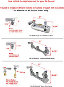 AA Faucet Replacement Stem Check for 4" Hand Sink Faucets