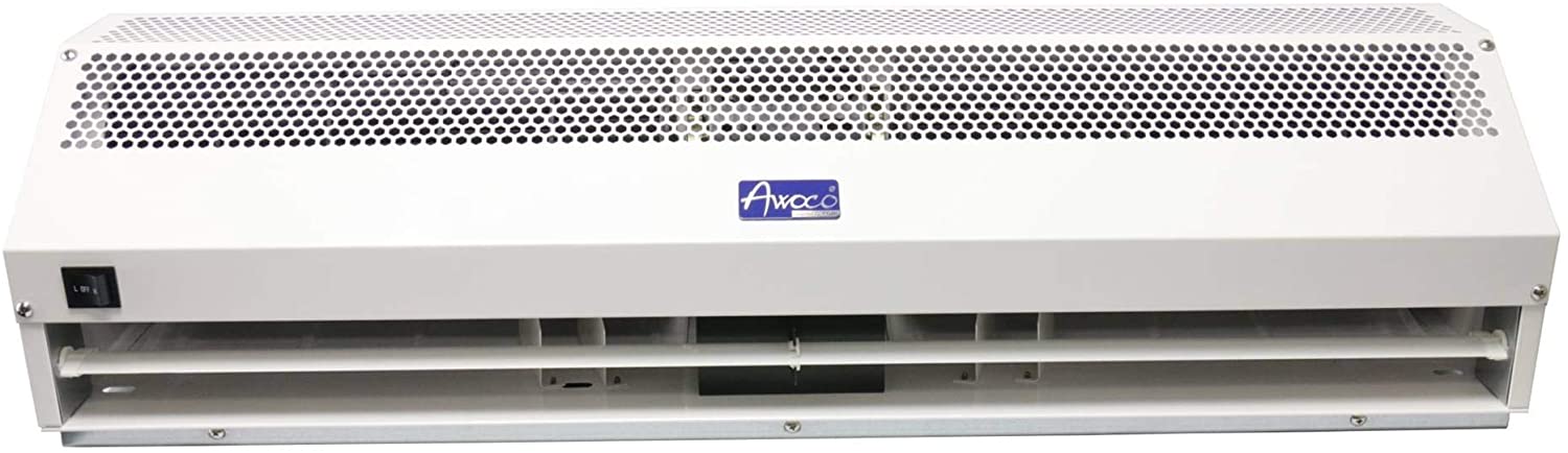 (Refurbished) Awoco FM1510 42” Super Power 2 Speeds 1350 CFM Commercial Indoor Air Curtain, UL Certified 120V Unheated, with an Easy-Install Magnetic Switch