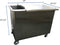 GSW Stainless Steel Commercial Flour Container with Two Sliding Cover Storage Bins ETL Certified (18"x29"x24")
