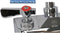 ABC 4” Wall Mount Commercial Hand Sink Faucet with Lead Free Gooseneck Spout, NSF Approved (3-1/2" Spout - Dual Lever Handles)