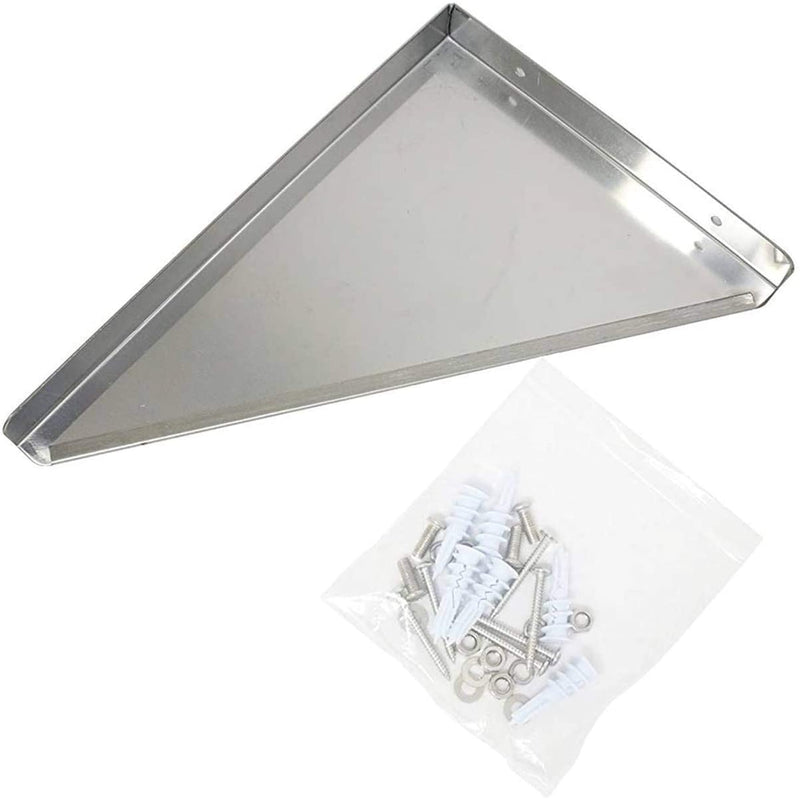 GSW Stainless Steel Commercial Wall Mount Shelf Industrial Appliance Equipment, Restaurant, Bar, Home, Kitchen, Laundry, Garage and Utility Room (14" Depth)