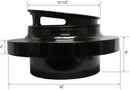 Leyso Chinese Wok Range Adapter/Reducer with 13-Inch Cast Iron Rim - Convert The Large Wok Well to Smaller Size (20" to 13")
