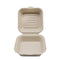 Total Papers 6”X6” Compostable Wheat Straw Hinged Lid Container (500 pcs)
