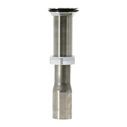 LEYSO Stainless Steel 1" NPS Thread Bar Sink 3-1/4” Drain with Tailpiece for 1-3/8" Sink Opening (7” Combo)