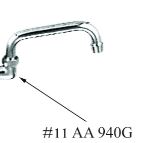 Pre-Rinse Unit Spray Faucet Parts, Add-On Faucet & Valves, Choose from 15 Options