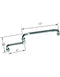 AA Faucet 18" Heavy Duty Double Joint Swivel Spout