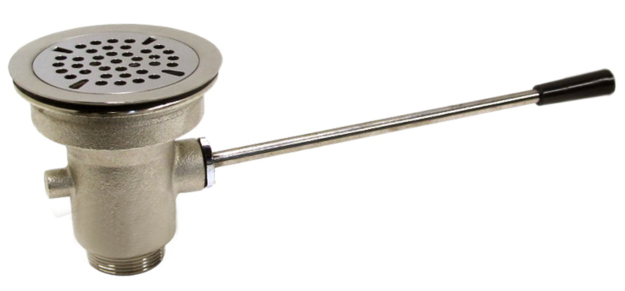 Lever Handle Waste Valve 3-1/2" Sink Opening, 2" Drain Outlet, AA-302