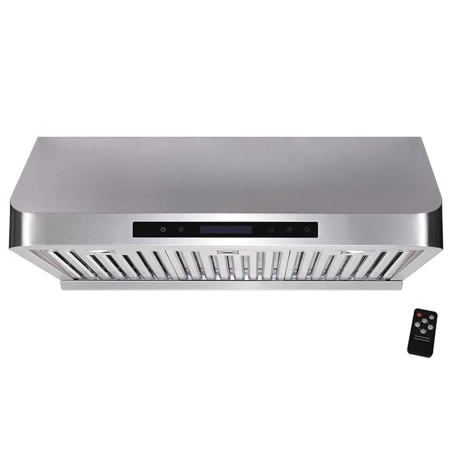 Combo Awoco 36” Freestanding 6 Burners Range with 36'' RH-S10-36E Under Cabinet Range Hood