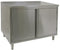 GSW Stainless Steel Cabinet Enclosed Work Table w/Hinged Door 30"(W) x 60"(L) x 35"(H)
