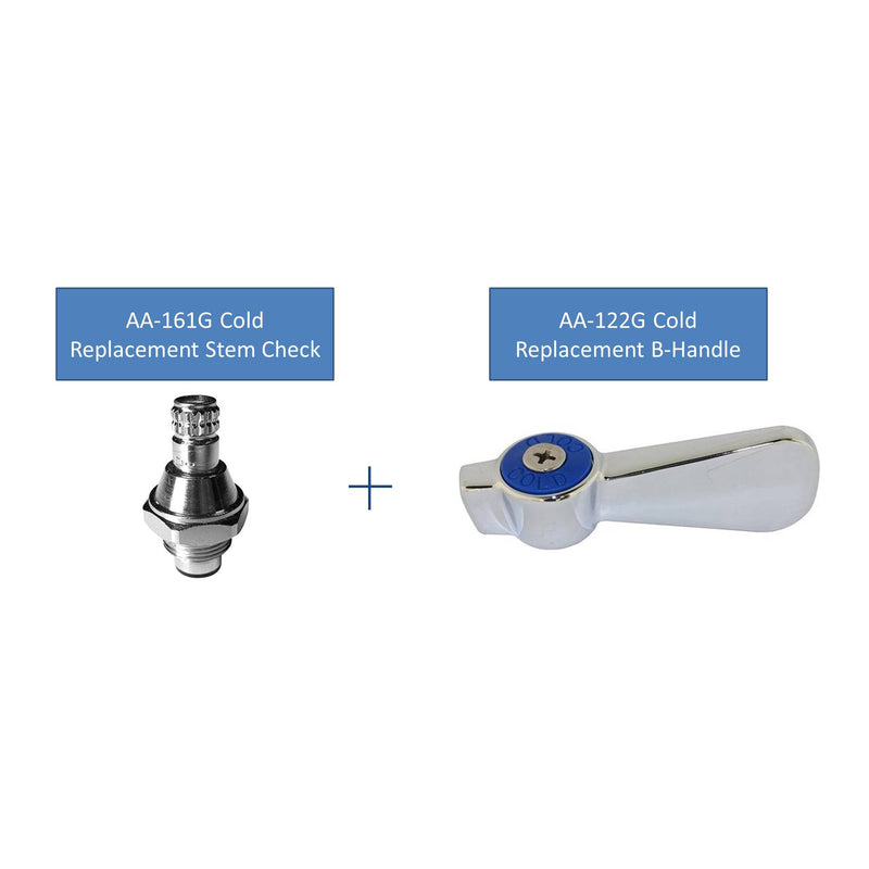 AA Faucet Replacement Stem Check for 4" Hand Sink Faucets