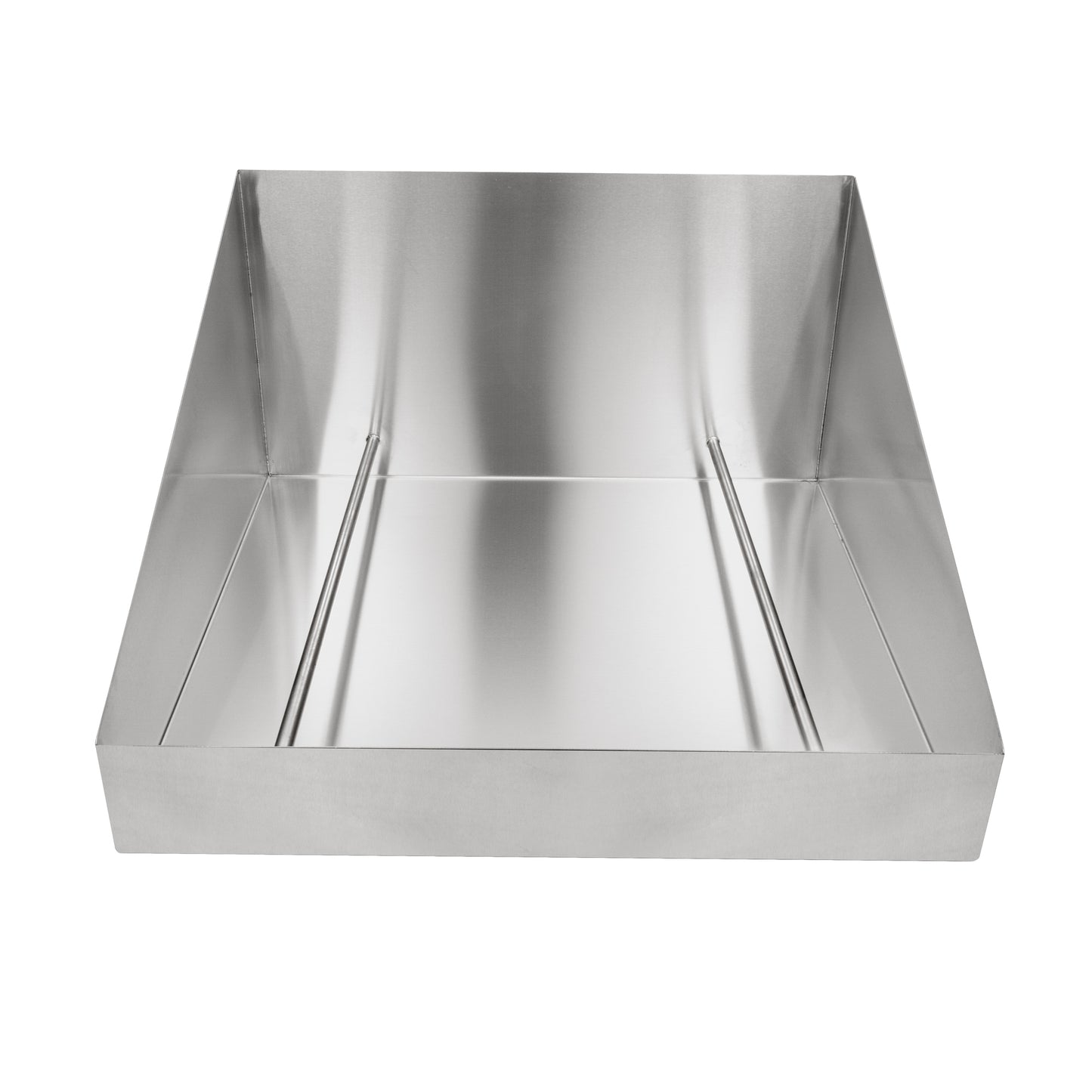 GSW DN-BSS Stainless Steel Donut Table Bottom Trash Basket (25-1/2"W x 25-1/2"D x 14"H)