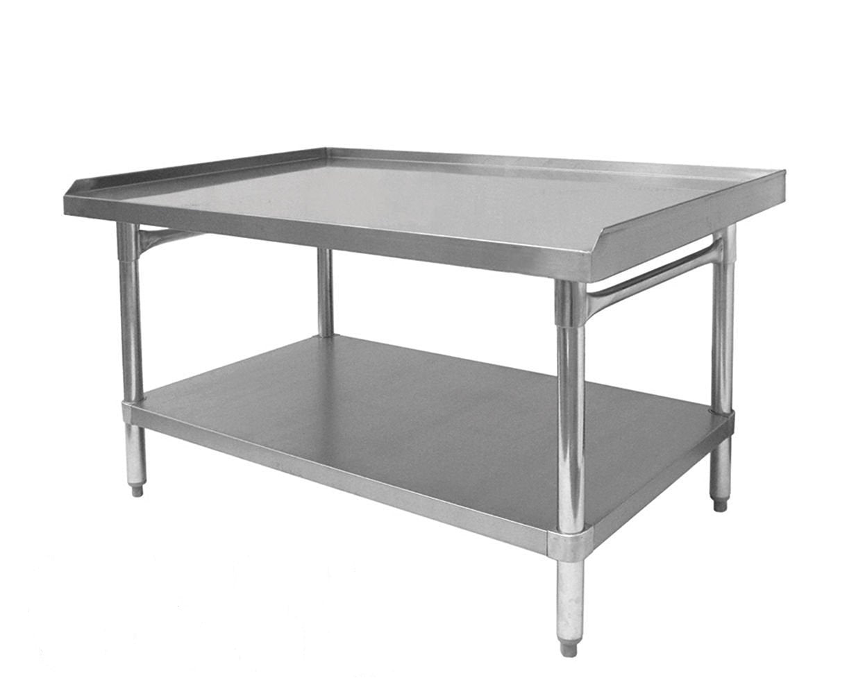 GSW 18 Gauge Galvanized Steel 3 Side 1" Upturn Equipment Stand ETL Certified 30" x 36"