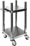 GSW Stainless Steel Top Rice Warmer Cart, 15" x 15" x 32"