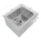 GSW SE2024FM Commercial Stainless Steel Floor Mount Mop Sink With Strainer - Perfect for Restaurant, Bar, Buffet (20"W x 24"L x 14"H)