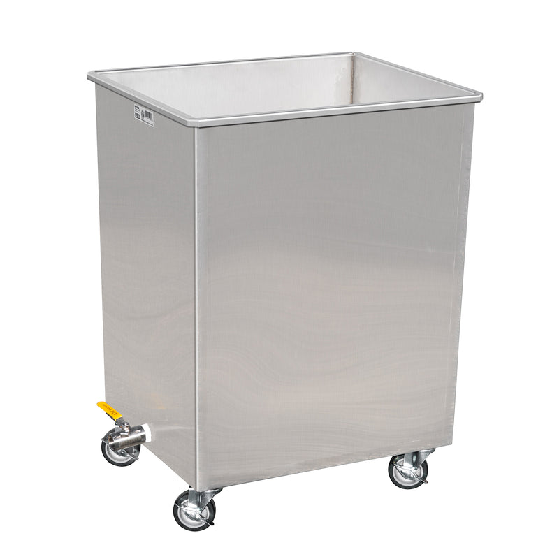 GSW FF-Tank Stainless Steel Restaurant Soak Clean Grease Hood Filter Tank with Lid