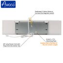 Awoco 36" Slimline 2 Speeds 1100 CFM Indoor Air Curtain, CE Certified, 120V Unheated with Remote Control and Magnetic Switch, Powerful, Quiet, Small Body, Light Weight