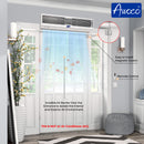 Awoco 36” Slimline 2 Speeds 1100CFM Indoor Air Curtain, CE Certified, 120V Unheated with Remote Control and Magnetic Switch, Powerful, Quiet, Small Body, Light Weight, 3 Year Warranty