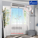 Awoco 72” Super Power 2 Speeds 2350 CFM Commercial Indoor Air Curtain, CE Certified, 120V Unheated with Shutoff Delay Magnetic Switch for Swinging Doors