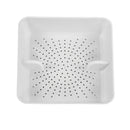 Leyso FS-PB Floor Sink Drain Strainer ABS Plastic Drop-in Basket 8-1/2" x 8-1/2" x 2-1/4" - Perfect for Restaurant, Bar, Buffet (2"H ABS)