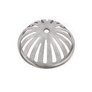 Leyso FS-SSS Type 304 Stainless Steel Heavy Duty Dome Strainer for 12" Floor Sink. 5-1/2" Diameter