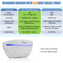Awoco FT-1C18-LED 5 W Wall Mount Sconce Sticky Fly Trap Lamp for Capturing Flies, Mosquitoes, Moths and Flying Insects (Fly Trap + 6 Glue Boards)