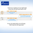 Awoco Replacement LED TUBE PL-36L 13 W LED UV Light Bulb for Wall Mount Sticky Fly Trap Lamp FT-1E36-LED