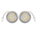 [2-5/8" Thick Edge] 2 Pcs of 2-5/8” COLD White 12VDC LED Lights for Range Hood with Recessed Light Holes