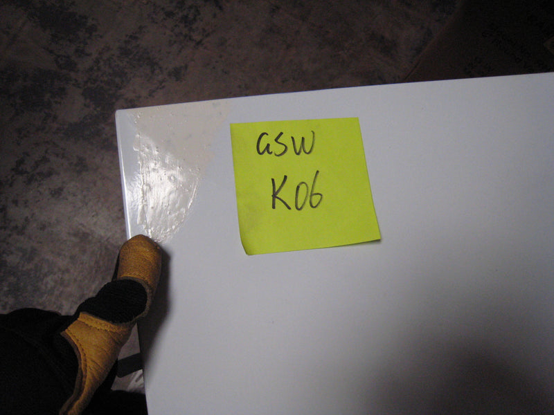 [Refurbished] GSW21-K06-CR-DF-24P GSW 24” White Powder Coated 4-Way Adjustable Air Diffuser for Evaporative Swamp Cooler, 26” Mounting Edge (24"x24"x6")
