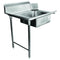 GSW Stainless Steel Soiled Dish Table 30"Lx 30"W Left Side NSF Approved