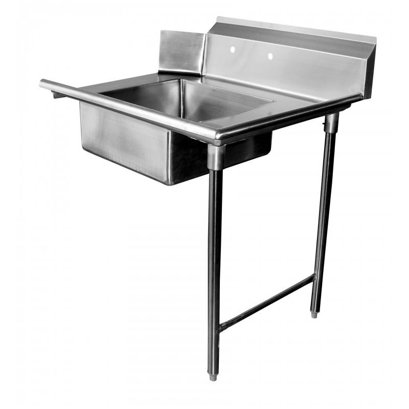 GSW Stainless Steel Soiled Dish Table 60"Lx 30"W Right Side NSF Approved