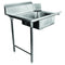 GSW Stainless Steel Soiled Dish Table 24"Lx 30"W Left Side NSF Approved