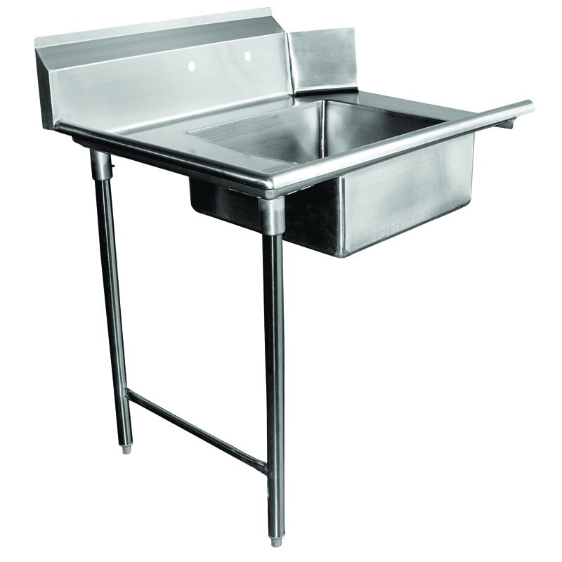 GSW Stainless Steel Soiled Dish Table 60"Lx 30"W Left Side NSF Approved