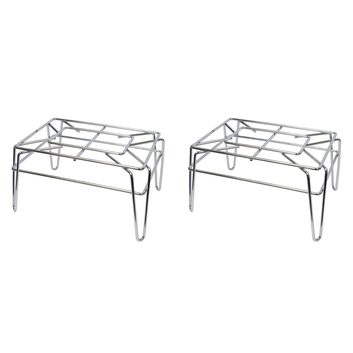 GSW RA-M1510 Heavy Duty All Welded Chrome Wire Multi-Functional Rack 15-1/2"x11-1/2"x8"