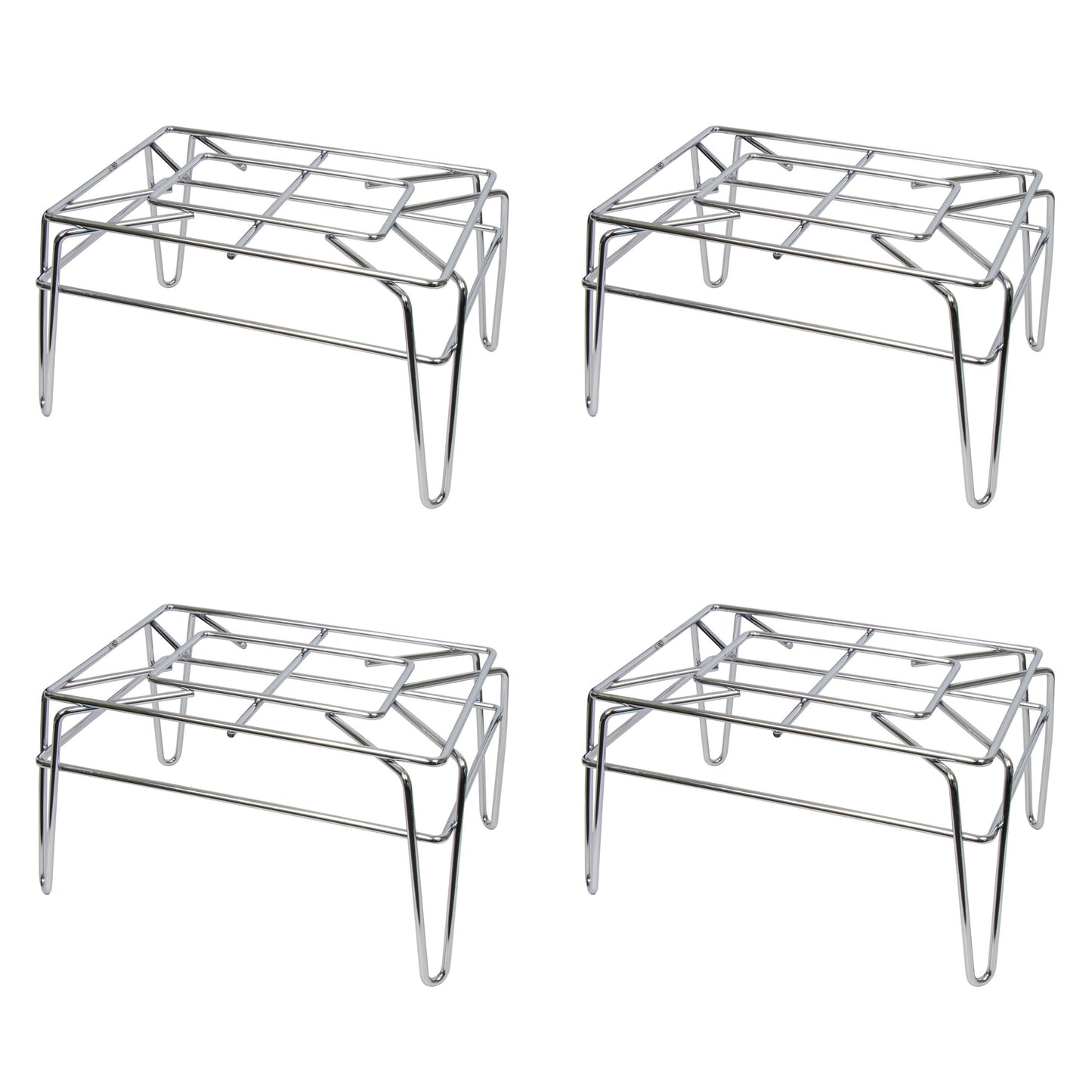 GSW RA-M1510 Heavy Duty All Welded Chrome Wire Multi-Functional Rack 15-1/2"x11-1/2"x8"