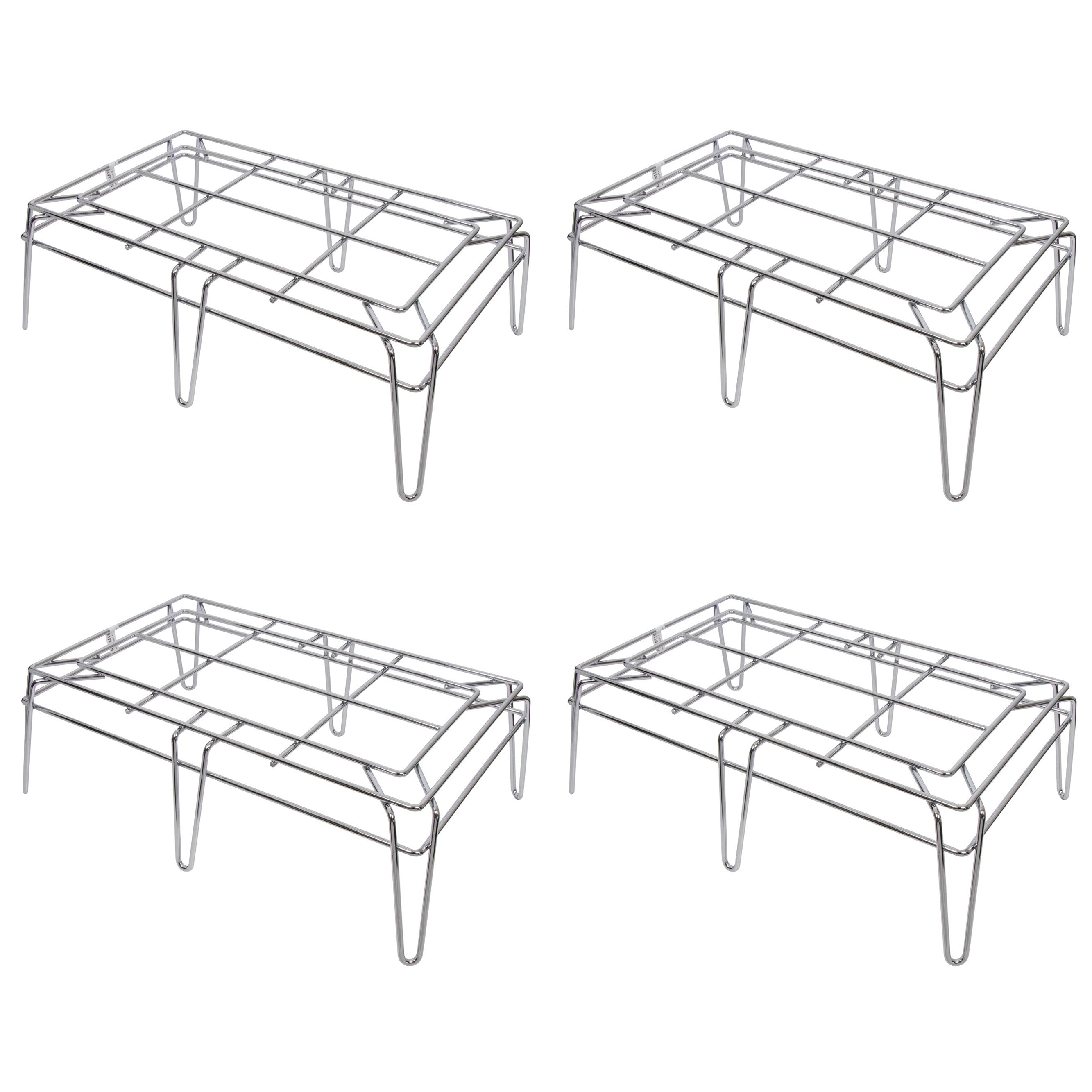 GSW RA-M1524 Heavy Duty All Welded Chrome Wire Multi Functional Rack 25-1/4"x17"x8"