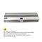 Awoco 36" 230V Heated 2 Speeds Commercial Indoor Air Curtain, CE Certified with an Easy-Install Magnetic Door Switch