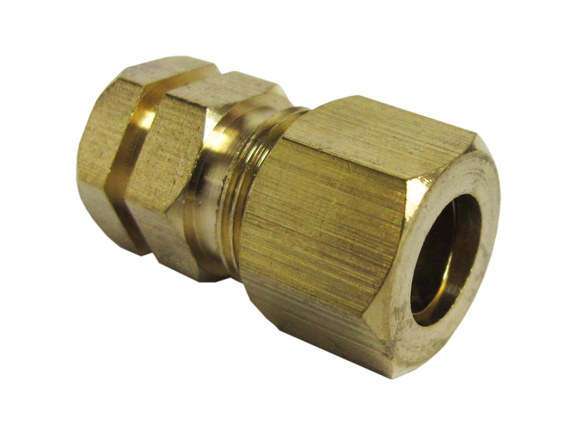 GSW 3/16" NPT x 3/8" O.D Tube Adapter Straight Fitting