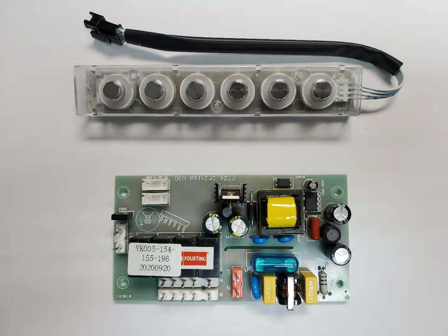 Control Buttons and Circuit Board for Awoco RH-C06, RH-R06 and RH-SP06/08 Range Hoods